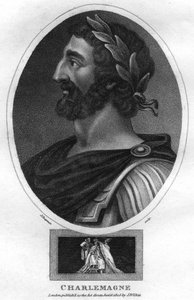 Carlos Magno, ou Carlos Magno, rei dos francos e Sacro Imperador Romano, 1805.