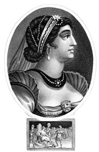 Cleópatra, rainha do Egito, 1804. de J. Chapman