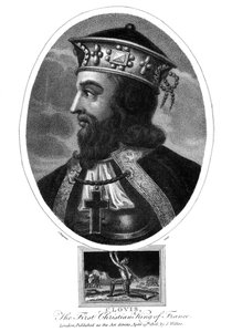 Clovis, o primeiro rei cristão dos francos, 1806.