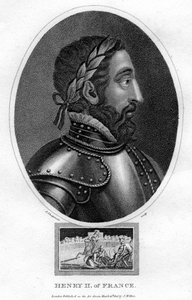 Henrique II, rei da França, 1805. de J. Chapman