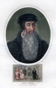 John Knox, reformador religioso escocês, 1812. de J. Chapman