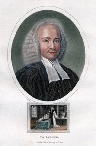 John Leland, ministro presbiteriano inglês do século XVIII e autor de obras teológicas, 1813.