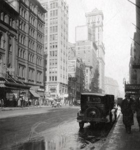 Broadway e Times Building, Nova York, EUA, século XX