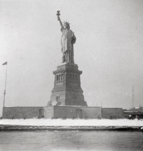Estátua da liberdade, cidade nova iorque, eua, século XX