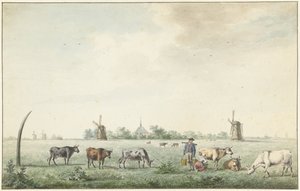 A aldeia de Amstelveen de J. Dirksen