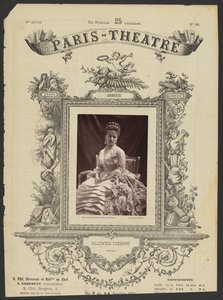 Teatro de Paris: Blanche Pierson de J. Émile Tourtin