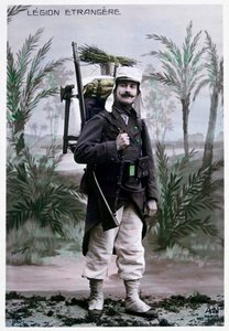 Legionário francês, c1900.
