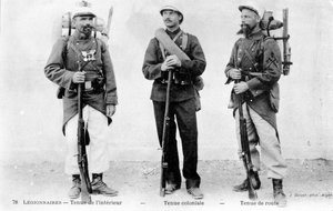 Legionários, Argélia, século XX