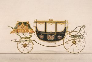 Carruagem cívica do Presidente da Câmara Municipal de Lord William Hunter, 1851 de J Gilfoy