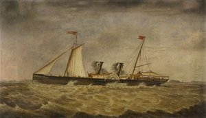Velho Bristol Pleasure Pleasure Steamer 