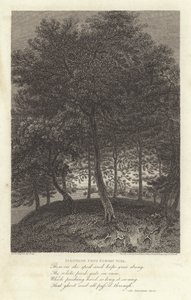 Robert Bloomfield, poeta: Fakenham de Euston Park (gravura)