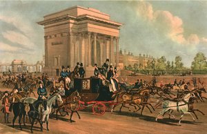 Esquina do Hyde Park, c1838.