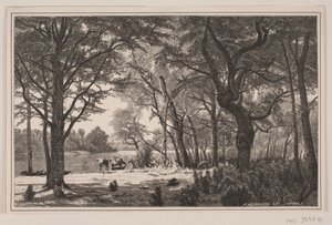 festa na floresta da Jutlândia de J. Hildebrand
