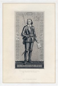 Oliver Cromwell 1599-1658, século XIX.