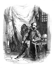Sir Walter Raleigh na Torre de Londres, 1603-1616 1836.