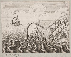 Ilustração de Adam Olearius, “Persian Rosenthal por um engenhoso poeta Schich Saadi […]”, Schleswig 1660
