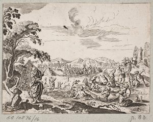 Ilustração de Adam Olearius, “Persian Rosenthal por um poeta engenhoso Schich Saadi […]”, Schleswig 1660