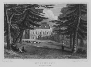 Offchurch, Warwickshire (gravura) de John Preston Neale