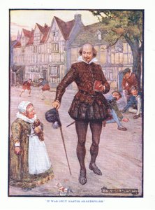 Era apenas o mestre Shakespeare, do pub English Literature by TC & EC Jack, c.1920 de J. R. Skelton