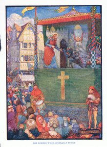 Os demônios eram geralmente engraçados, da publicação inglesa Literature pub.by TC & EC Jack, c.1920