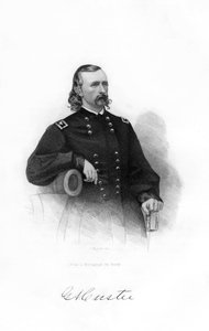 General George Armstrong Custer, comandante de cavalaria do Exército da União dos EUA, 1862-1867.