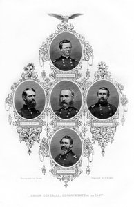 Generais da guerra civil da união dos departamentos do leste, 1862-1867. de J. Rogers