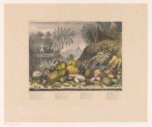 frutas javanesas Les frutas de Java (título no objeto) de J. Schnell