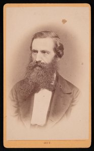 Retrato de Mordecai Cubitt Cooke 1825-1914, 1873. de J Stegmann