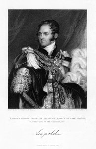 Leopoldo de Saxe-Coburg e Gotha, 1831.