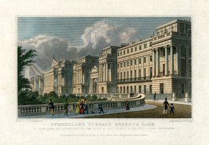 Cumberland Terrace, Regents Park, Londres, 1827