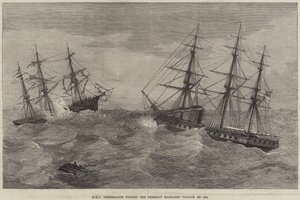HMS Immortalite encontrar o Pollock Abandonado Margaret no Mar de J. Wells