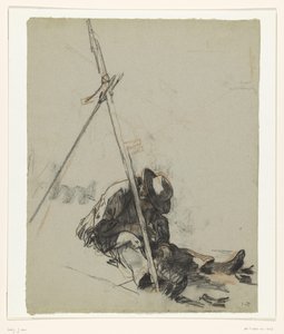 Um cortador de relva de Jac van Looij (signed by artist)