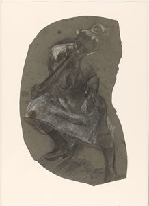 figura feminina em pé de Jac van Looij