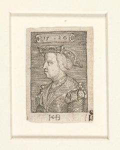 Claude, Rainha de França, filha de Luís XII de França e Ana de Bretanha, esposa de Francisco I de Jacob Binck