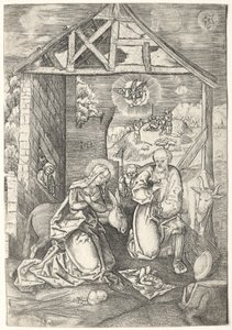 A natividade. de Jacob Binck