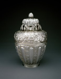 Jarra de gengibre com tampa, c.1677 (prata esterlina) de Jacob Bodendick