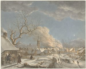 Inverno, noite e fogo As quatro estações, horas do dia e elementos (título da série)