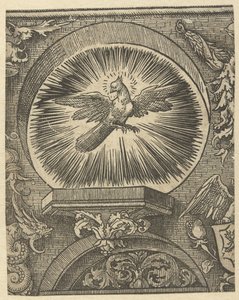 O espírito Santo O Credo (título da série) de Jacob Cornelisz van Oostsanen