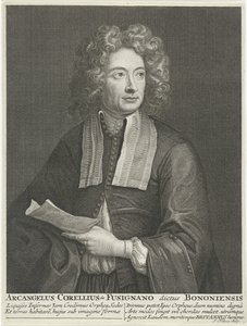 Retrato do compositor e violinista Arcangelo Corelli