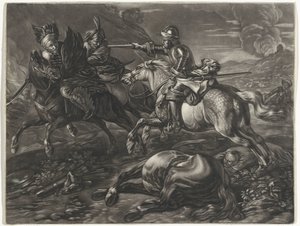 Janízaros em batalha de Jacob Gole