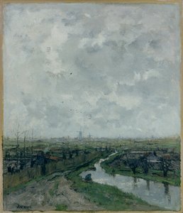 Salad Garden perto de Haia, c.1878 de Jacob Henricus or Hendricus Maris