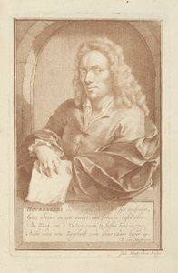 Retrato de Arnold Houbraken
