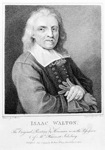 Retrato de Isaac Walton (1593-1683) gravado por Marino Bovi (1758-1805) 1794