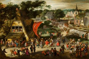 Feira no dia de St Sebastians, c.1598