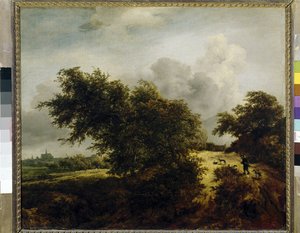 Le Buisson (The Bush), c. 1647 (óleo sobre tela) de Jacob van Ruisdael