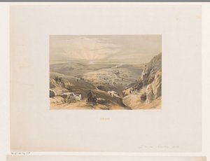 Vista de Canaã com o nascer do sol
Canaan (título sobre o objecto) de Jacob Jan van der Maaten (attributed to)