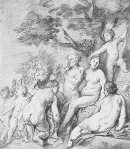 Alegoria da Fertilidade Reto, c. 1640. de Jacob Jordaens