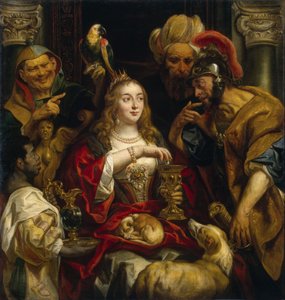 A festa de Cleópatra de Jacob Jordaens