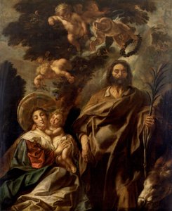A paz durante a fuga para o Egito de Jacob Jordaens