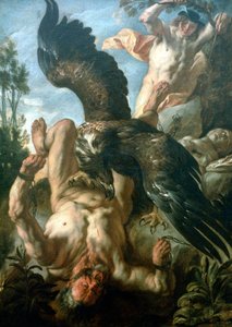 Prometeu encadernado, c1640 de Jacob Jordaens